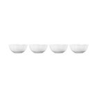 Petal Mini Bowls, Set of 4White