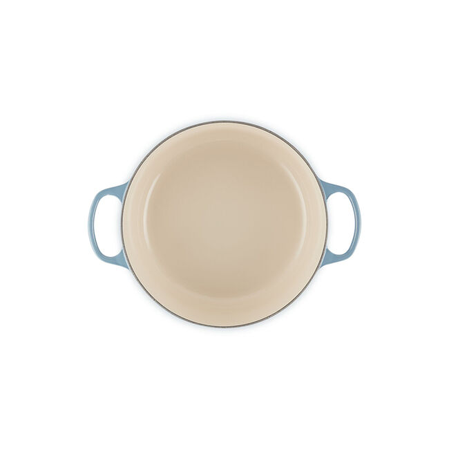 Signature Round Dutch OvenChambray, view 5