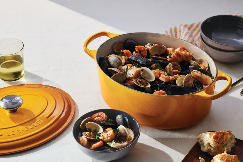 Seafood Stew with Smoky Herb Broth | Le Creuset®