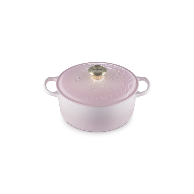 Wicked Collection Glinda Embossed Signature Round Dutch Oven, view 4
