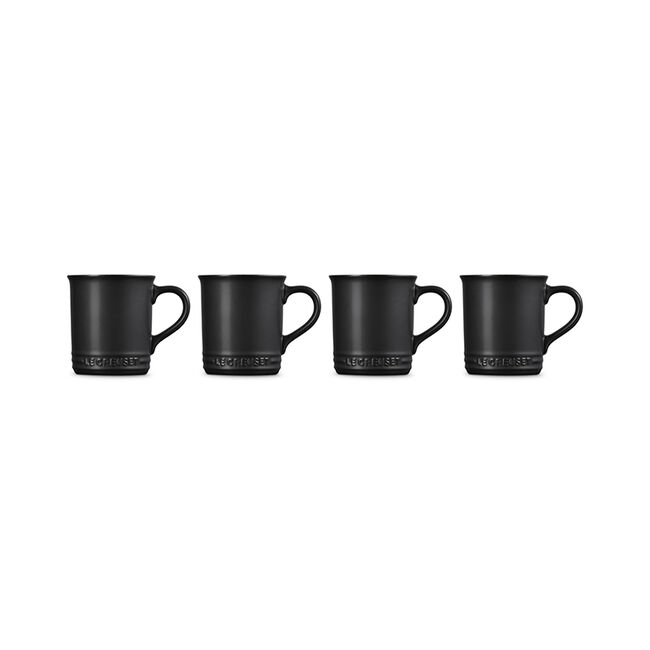 Vancouver Mugs, Set of 4Licorice, view 3