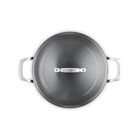 Essential Non-stick Ceramic Shallow Braiser with Glass Lid