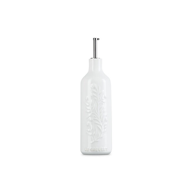 Olive Branch Collection Oil CruetWhite, view 4