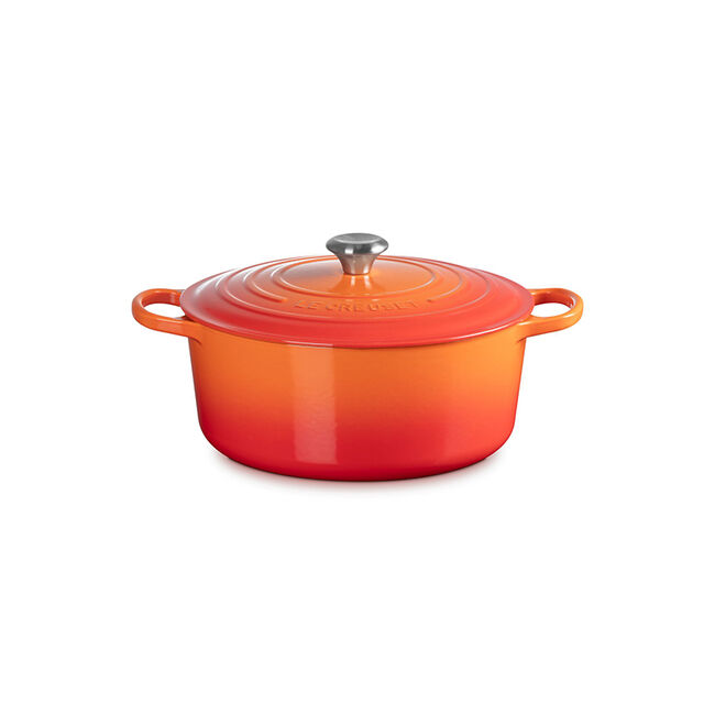 Signature Round Dutch OvenFlame, view 2