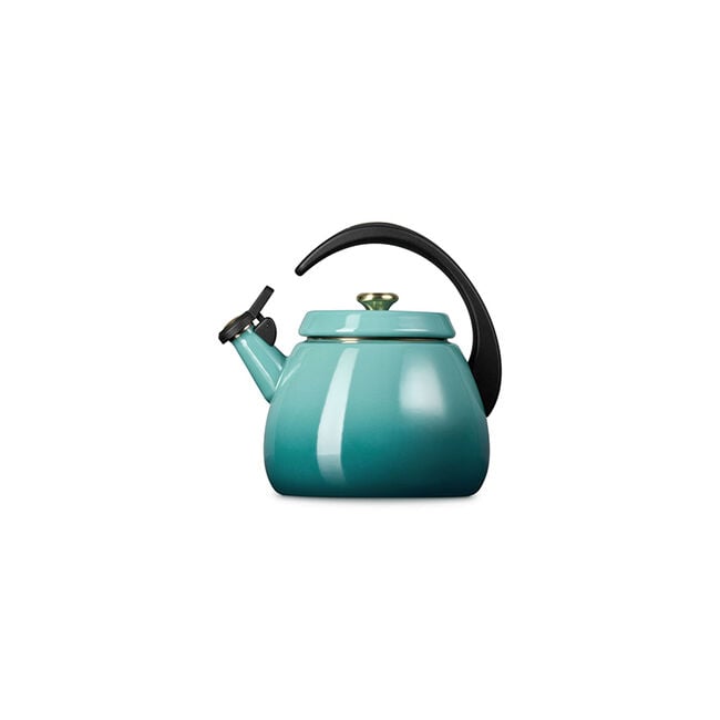 Signature Cloche Kettle with Gold KnobRiviera, view 3