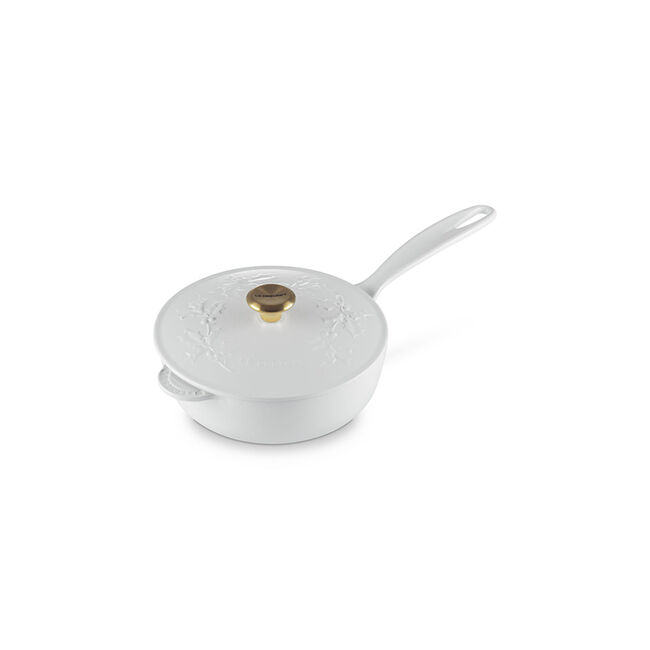 Holly Collection Traditional Round Saucier, view 8