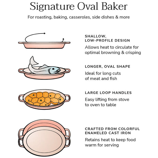 Signature Oval Baker, view 5