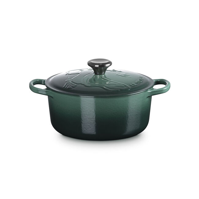 Wicked Collection Elphaba Embossed Signature Round Dutch Oven, view 6