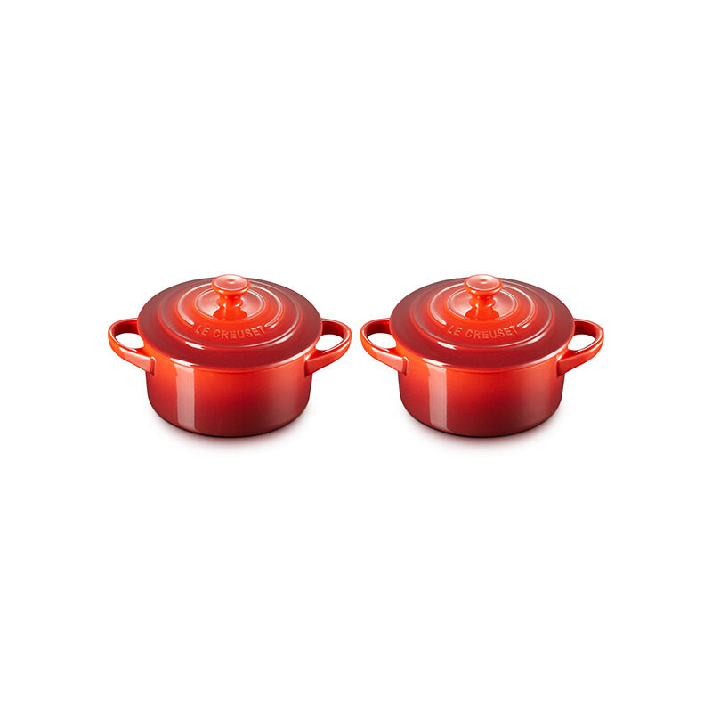 Mini Cocottes, Set of 2 - Cerise | Le Creuset®