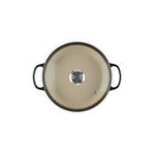 Enameled Cast Iron Signature Round Braiser with Glass LidLicorice