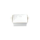Heritage Shallow Square CasseroleMatte White
