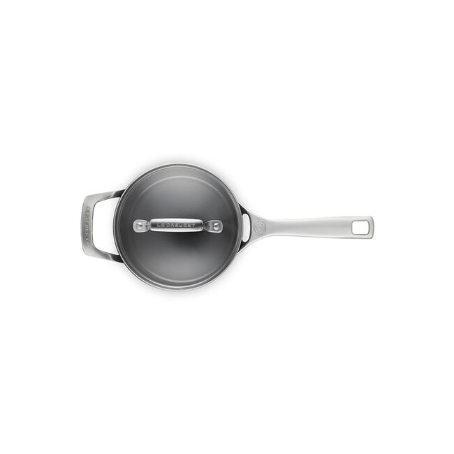 Essential Non-stick Ceramic Saucepan with Glass Lid, view 7