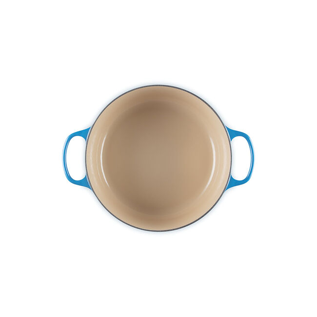 Signature Round Dutch OvenAzure, view 5