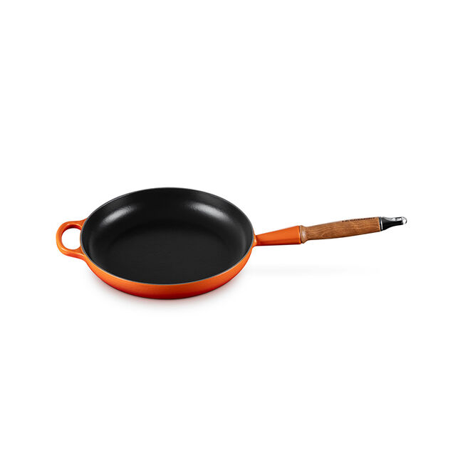 Alpine Wood Handle Fry PanFlame, view 4