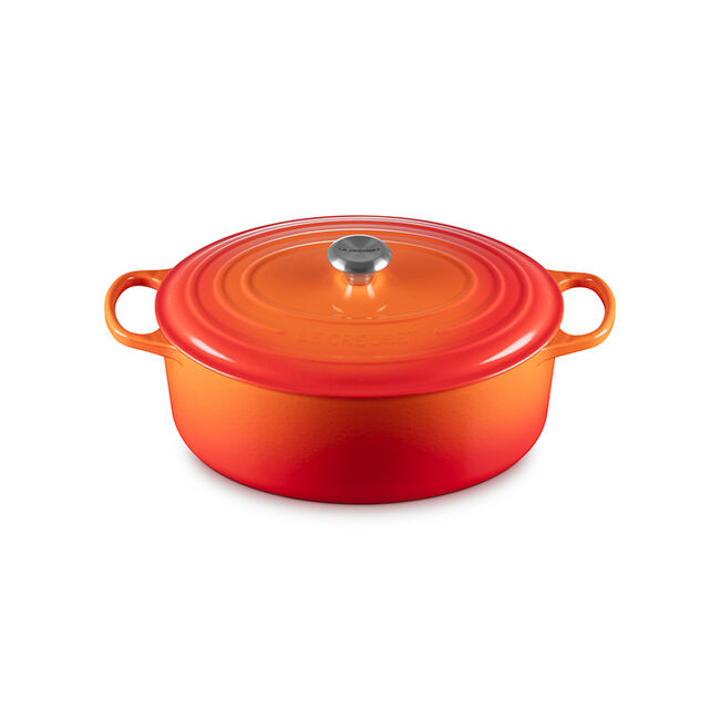 Signature Oval Dutch OvenFlame, view 1