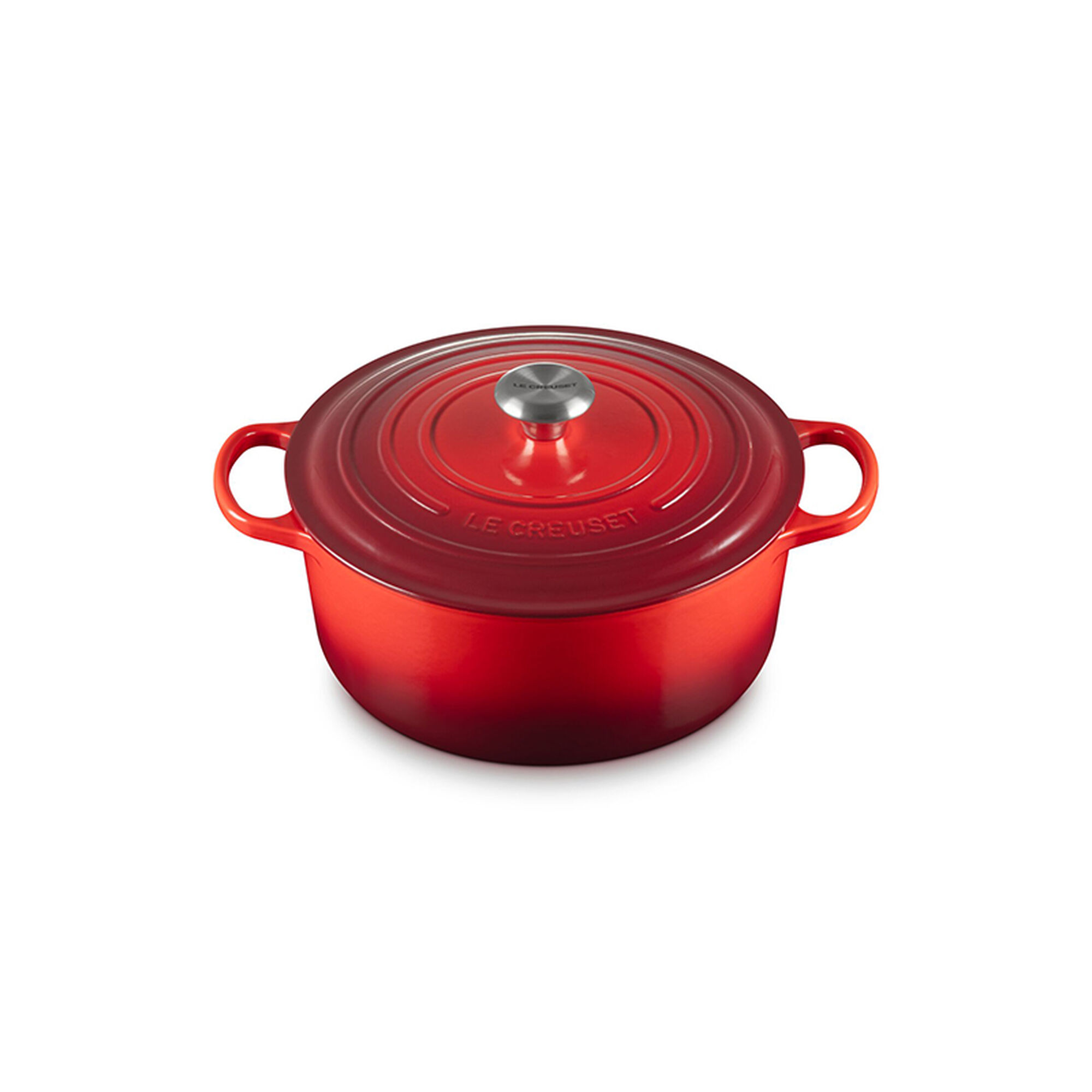 Signature Round Dutch Oven - Cerise, 7 1/4 qt.