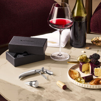 Stainless Steel One-Step Waiter&rsquo;s Friend and Stopper Set ​