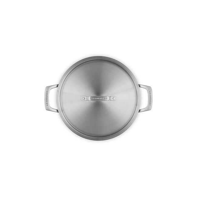 Essential Stainless Steel Rondeau Pan, view 6