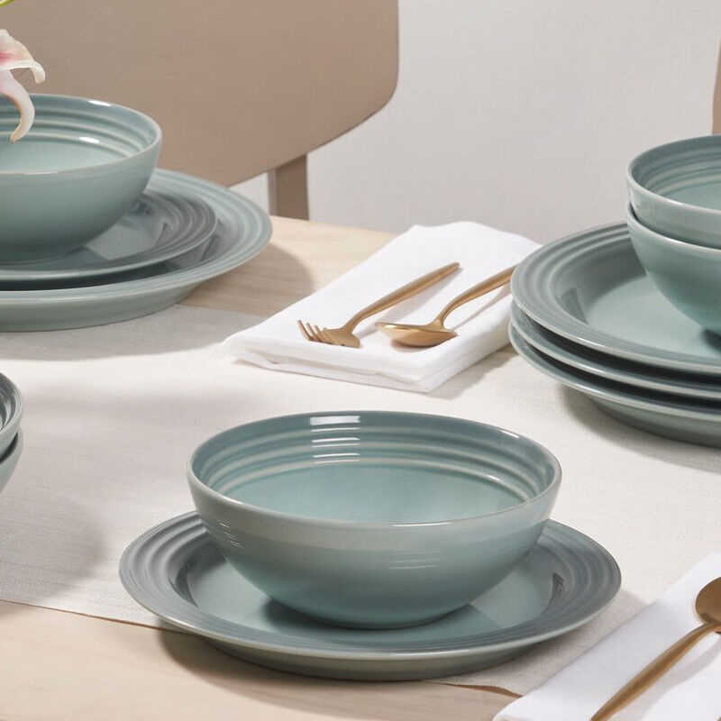 LE CREUSET 食器セット ボウル4個 プレート4個 LE CREUSET 食器セット ボウル4個 プレート4個