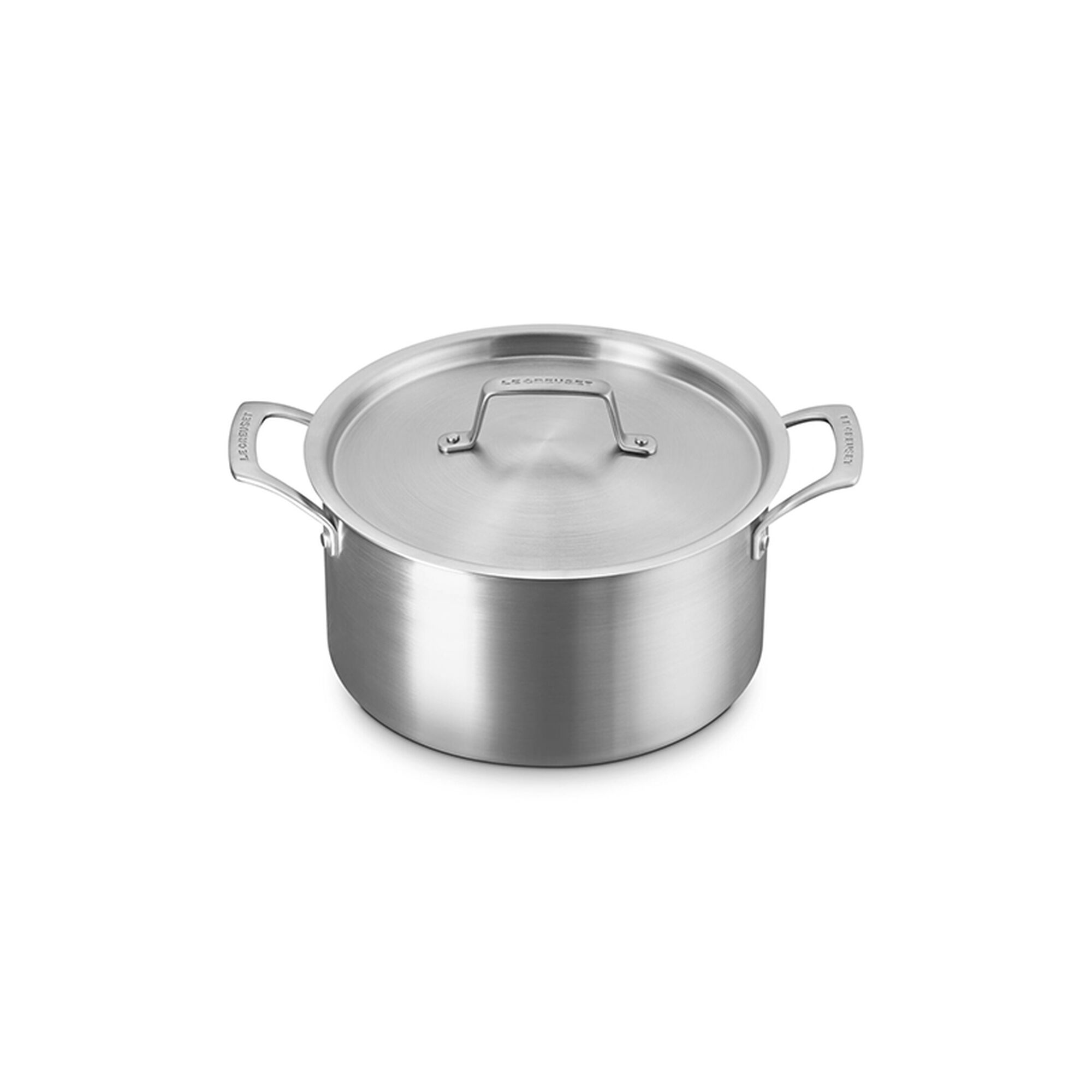 Essential Stainless Steel Deep Round Stockpot - 6.25 qt.