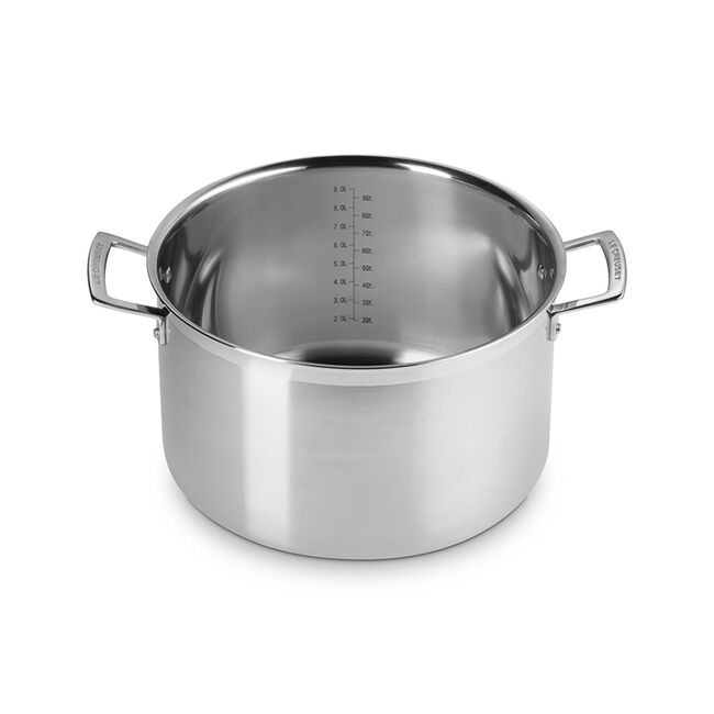 Classic Stainless Steel Stockpot, view 3