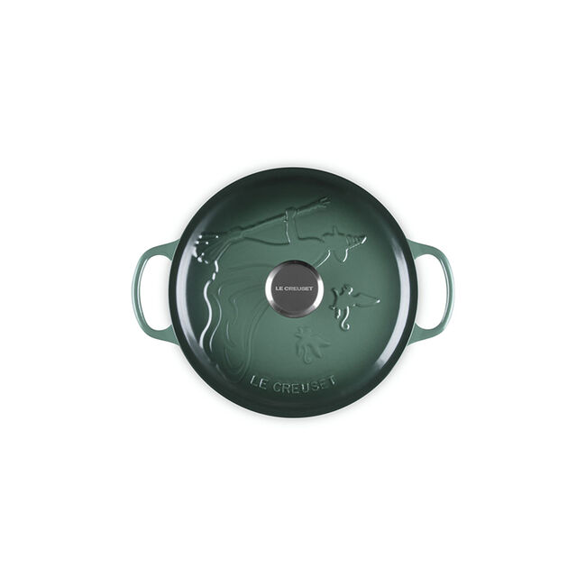 Wicked Collection Elphaba Embossed Signature Round Dutch Oven, view 5