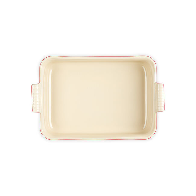 Heritage Deep Rectangular Lasagna DishCerise, view 8