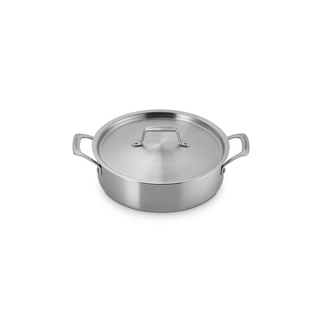 Essential Stainless Steel Rondeau Pan, view 2
