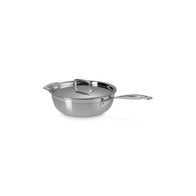 Classic Stainless Steel Chef's Pan, view 1
