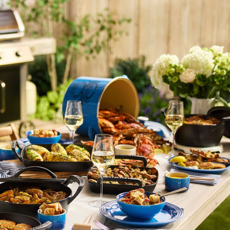 Blue Crab Stockpot | Le Creuset®