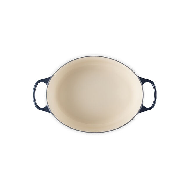 Signature Oval Dutch OvenMatte Navy, view 6