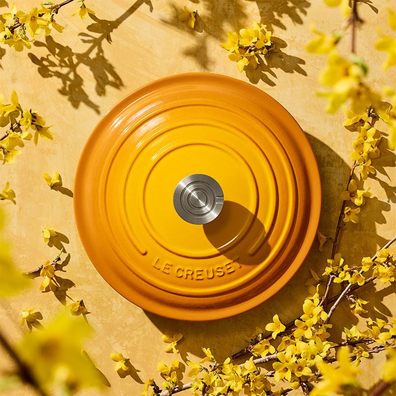 LE CREUSET ジャポネーズ 22cm イエロー Signature Round Dutch Oven | Le Creuset®