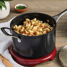 Essential Non-stick Ceramic Saucepan with Glass Lid