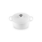 Signature Round Dutch OvenMatte White