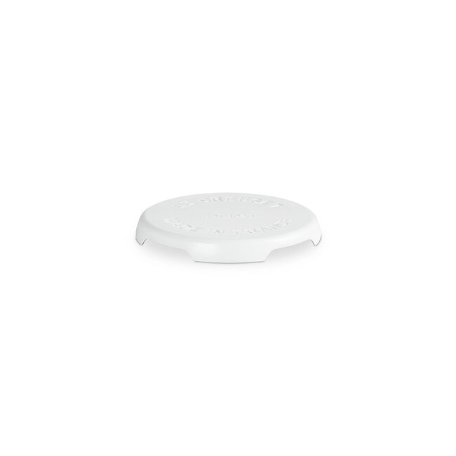 Enameled Cast Iron Signature TrivetMatte White, view 1