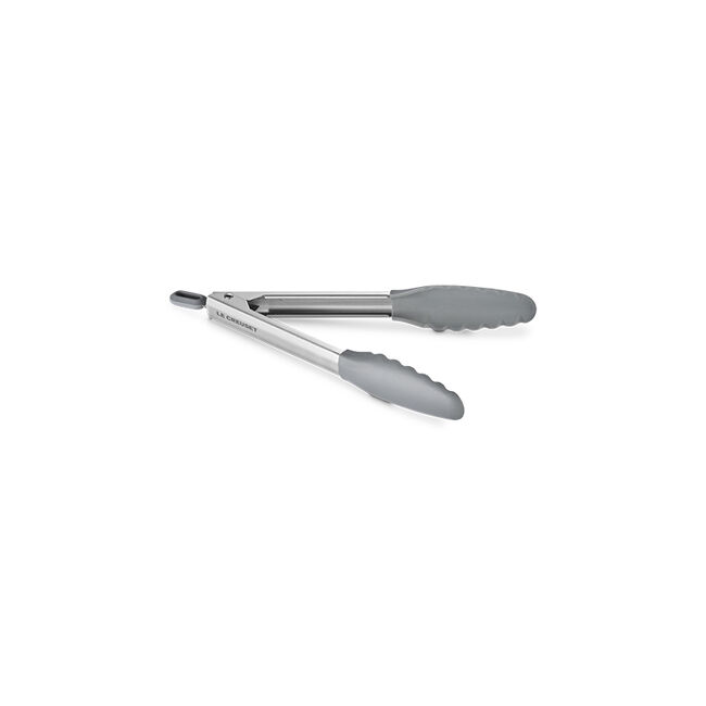 Signature Stainless Steel Tongs with Silicone, view 3