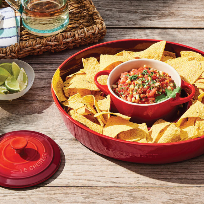 Signature Oval Chip & Dip Platter, view 1