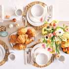 Vancouver Dinner Plates, Set of 4White