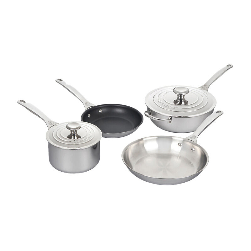 Signature Stainless Steel 6-Piece Cookware Set | Le Creuset®