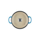 Enameled Cast Iron Signature Round Braiser with Glass LidMarseille