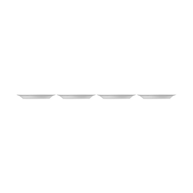 Vancouver Dinner Plates, Set of 4White, view 5