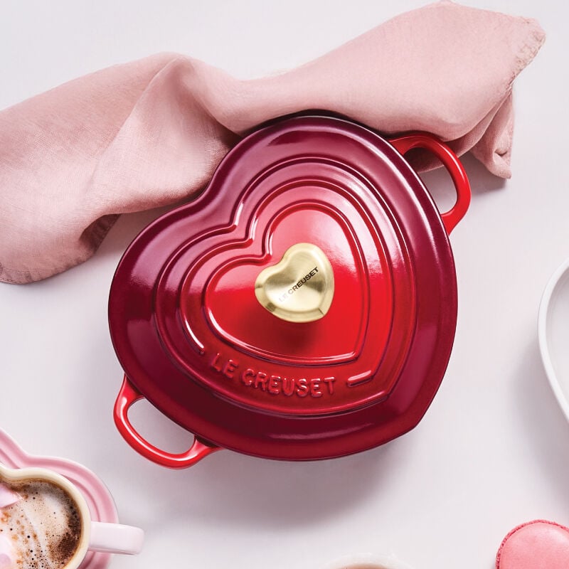 Stainless Steel Heart Knob | Le Creuset®
