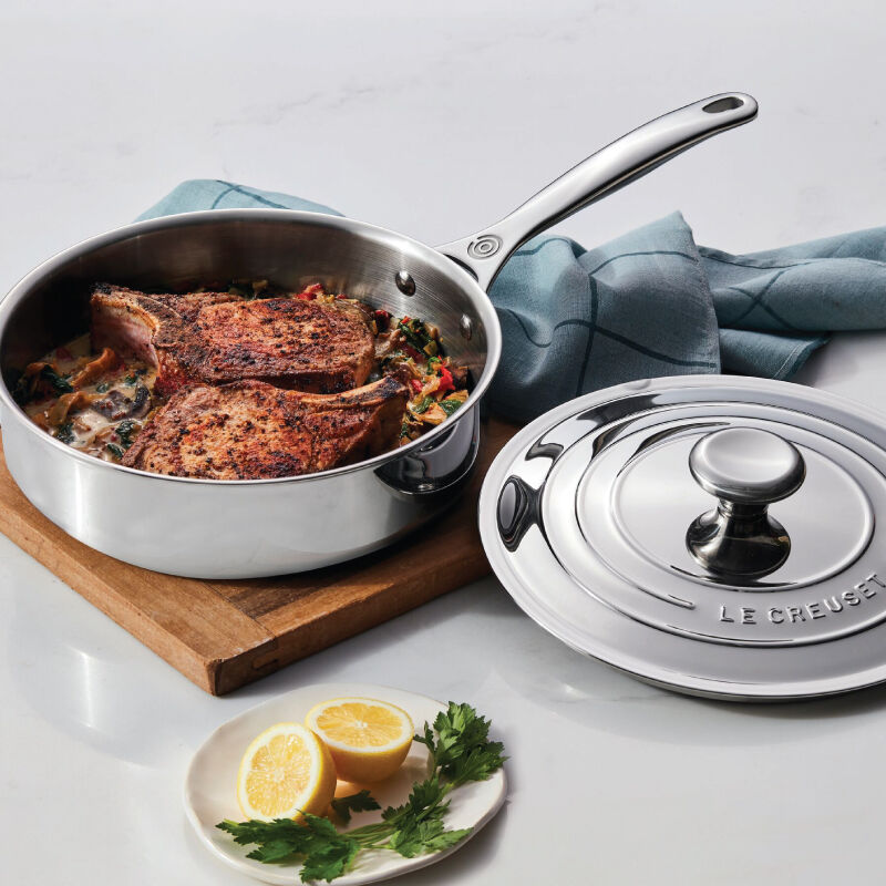 Stainless Steel Saute Pan | Le Creuset®
