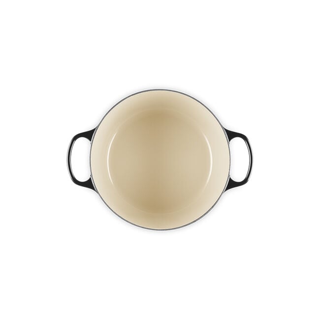 Signature Round Deep OvenOnyx, view 5