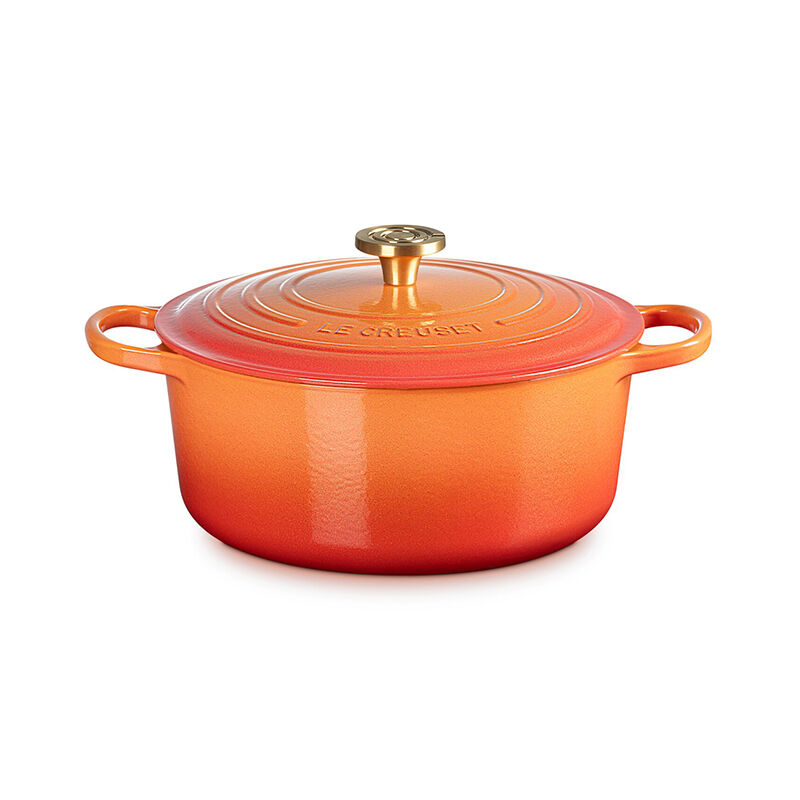Signature Round Dutch Oven with Crucible Knob | Le Creuset®