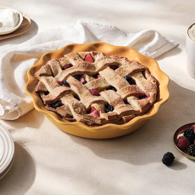 Heritage Fluted Pie Dish, view 6