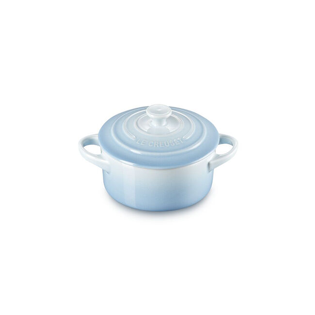 Mini Round CocotteCoastal Blue, view 1
