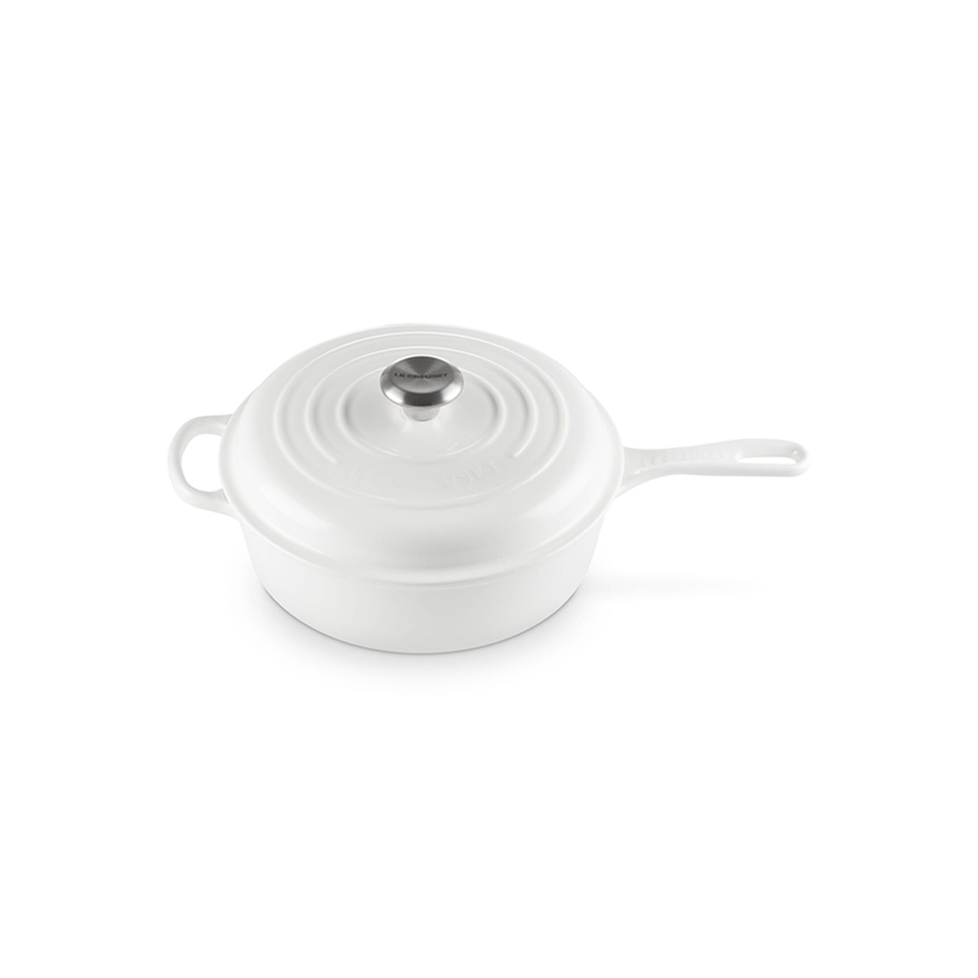 Signature Round Cassadou - White