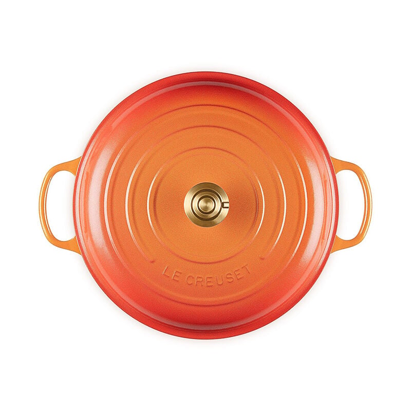Signature Round Braiser with Crucible Knob | Le Creuset®