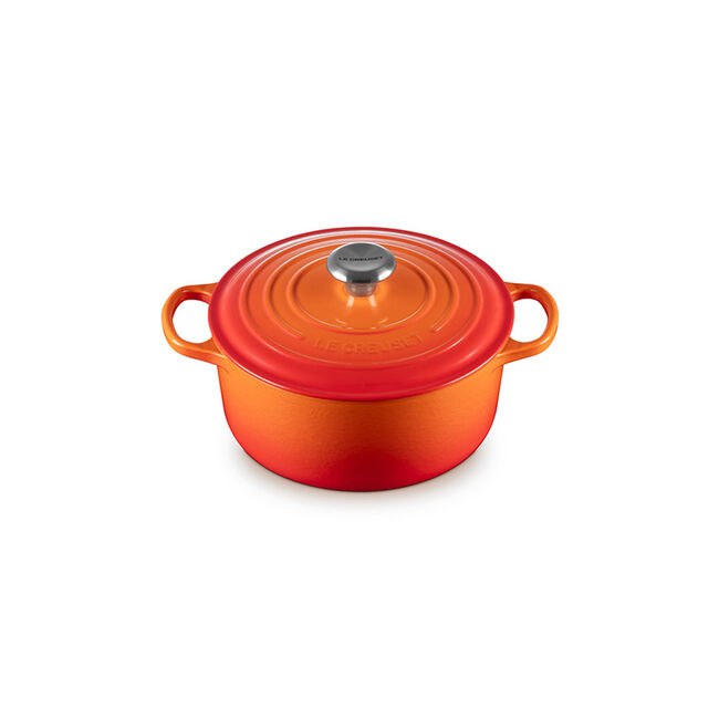 Signature Round Dutch OvenFlame, view 4